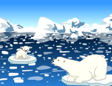 polar bears from clipartlibrary
