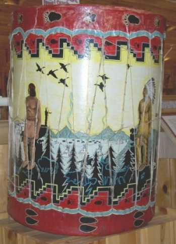 drum at Crazy Horse Memorial, South Dakota