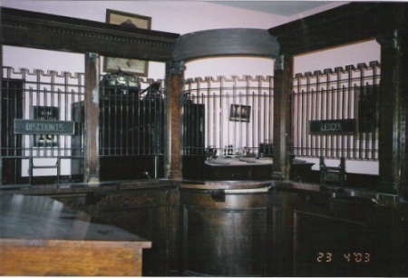 inside the bank